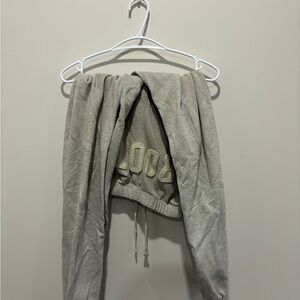 Roots Light Gray Womens Joggers